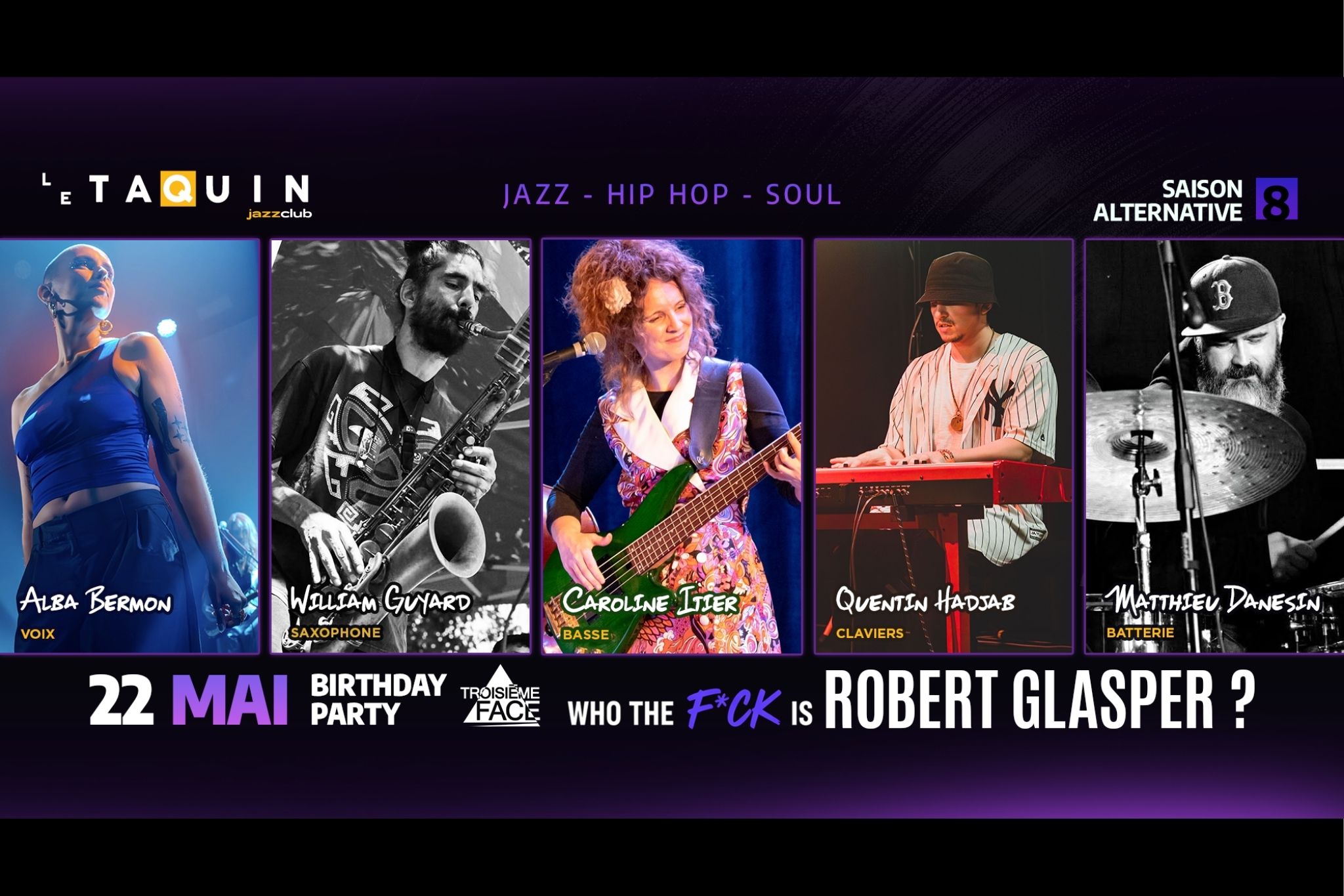 ANNIVERSAIRE TROISIEME FACE – Who the f*ck is Robert Glasper ?