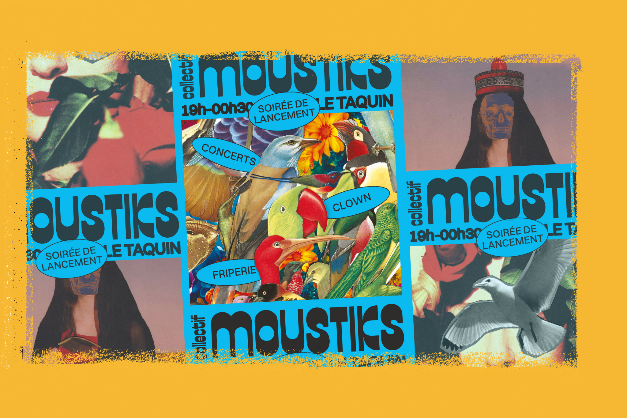 Soirée de lancement du Collectif Moustiks ! [Flamenco/Pop Franco-Latino/DJ Tropical Bass-Afro Latino/Théâtre]